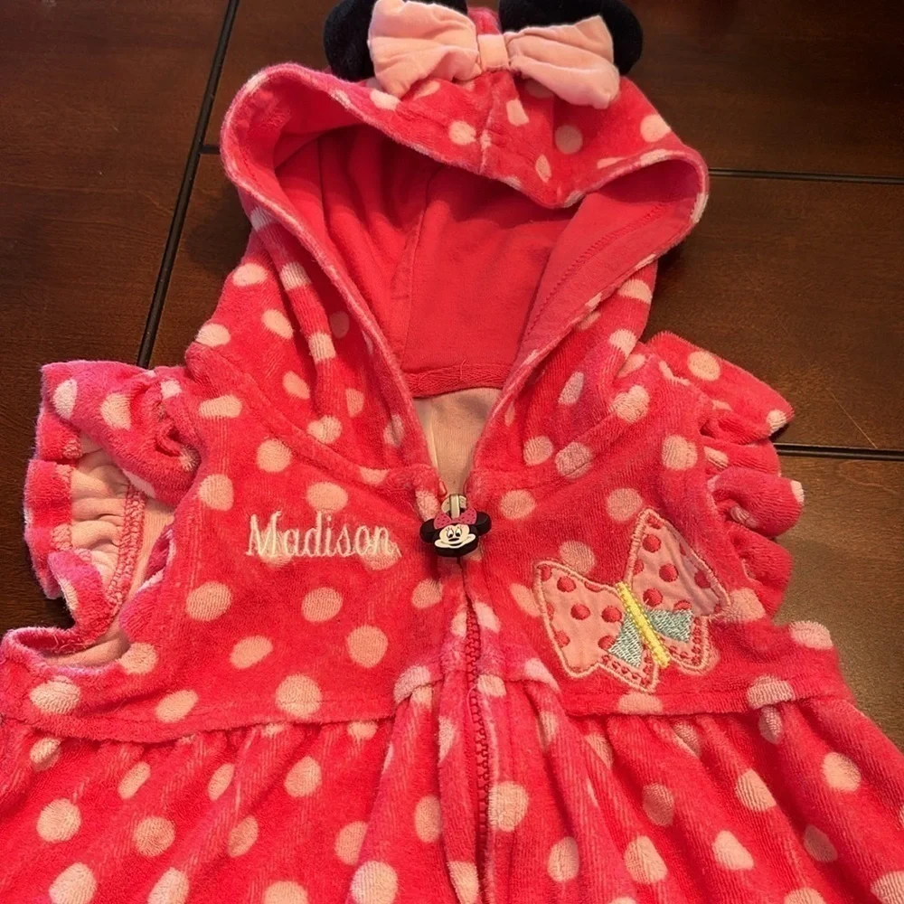 ❤️3 for $15!❤️  Madison!! A Minnie Mouse Terrycloth Dress/Swim Cover-up!